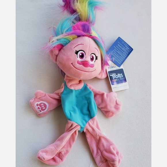 Build-A-Bear Other - Build A Bear DreamWorks Trolls Poppy Unstu…